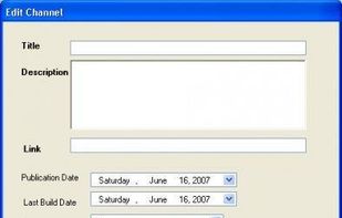 edit the main feed options.