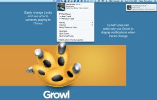 GrowlTunes screenshot 1