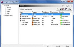 Proxycap screenshot 1