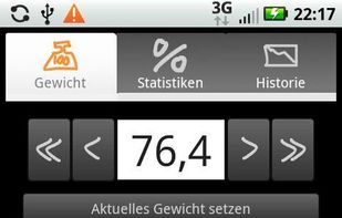 Droid Weight screenshot 1