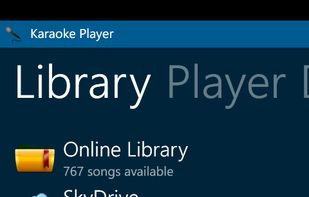 Karaoke Player screenshot 1