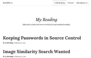 Readable.cc screenshot 1