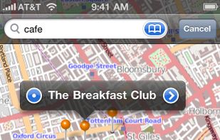 OpenMaps screenshot 1