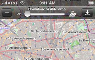 OpenMaps screenshot 2