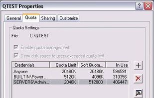 WinQuota screenshot 1
