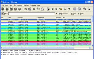 Ethereal screenshot 1