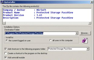 ZipInstaller screenshot 1