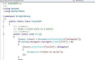 Script# screenshot 1