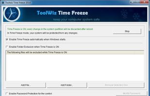 Toolwiz Time Freeze screenshot 1