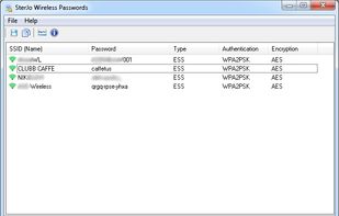 SterJo Wireless Passwords screenshot 1