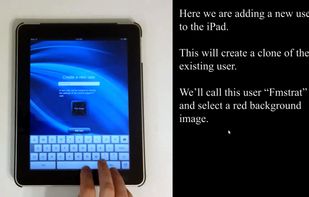 User Profiles for iPad screenshot 1