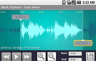 Ringdroid screenshot 1