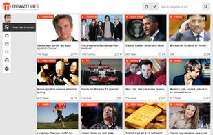 Newzmate main window