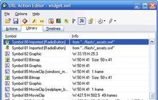 URL Action Editor screenshot 1