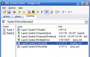 URL Action Editor screenshot 2