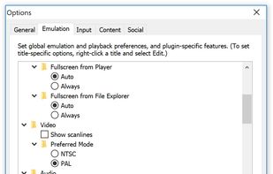 Player Options Detail