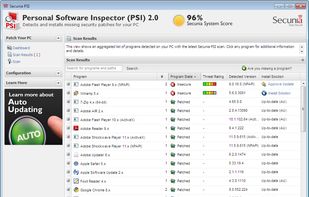 Scan Results - Advanced