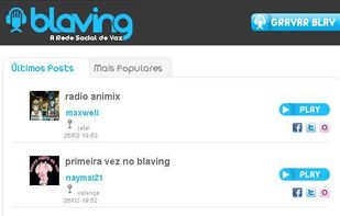 Blaving screenshot 1