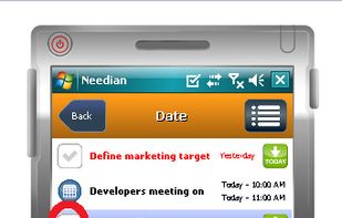 Select your work for today and stay focused with a short list of next actions
