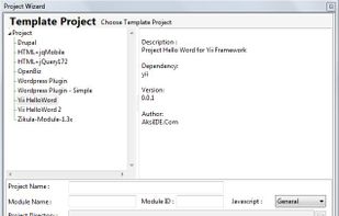 Project template support