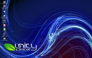 Unity Linux screenshot 1