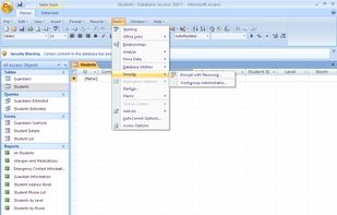 Microsoft Office Access screenshot 1