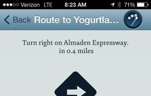Seeing Eye GPS screenshot 2