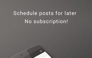 SocialCamp: schedule tweets and posts to send them later - without subscription