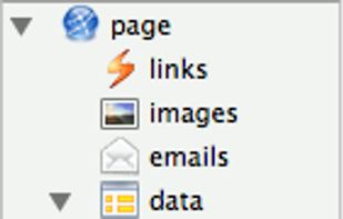 OutWit Hub screenshot 2