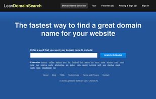 Lean Domain Search screenshot 1