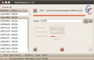 GameConqueror Graphical Frontend