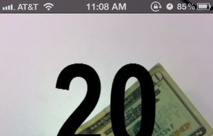 LookTel Money Reader screenshot 1
