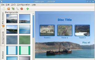 DVDStyler screenshot 1