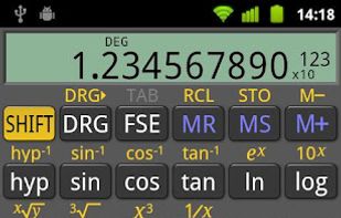 RealCalc Scientific Calculator screenshot 1