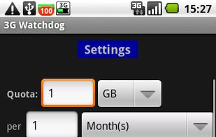 3G Watchdog screenshot 1