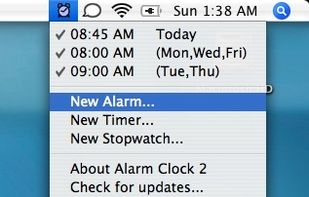 Alarm Clock (by Robbie Hanson) screenshot 1