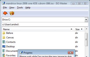 Iso Master screenshot 1