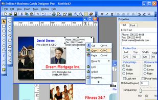 Business Card Designer screenshot 1