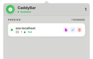 CaddyBar screenshot 1
