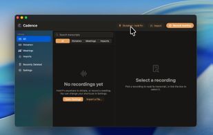 Cadence AI screenshot 1
