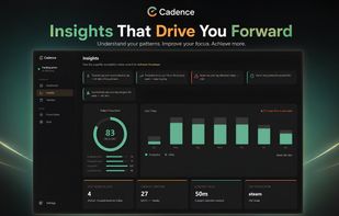 Cadence: Screen Time & Focus Tracker screenshot 1