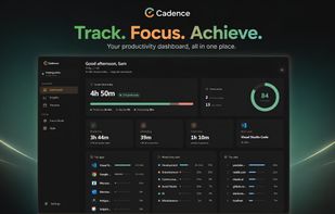 Cadence: Screen Time & Focus Tracker screenshot 1