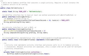 Cadence Workflow screenshot 3