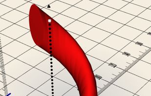 Spiral and sweep using an Inkscape file as a profile.