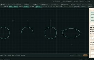 Radius, Diameter and Center Marks