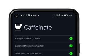 Caffeinate screenshot 1