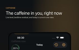 CaffSense screenshot 1