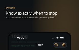 CaffSense screenshot 1