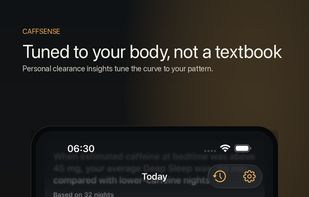 CaffSense screenshot 2