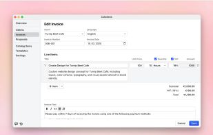 Cakedesk screenshot 1